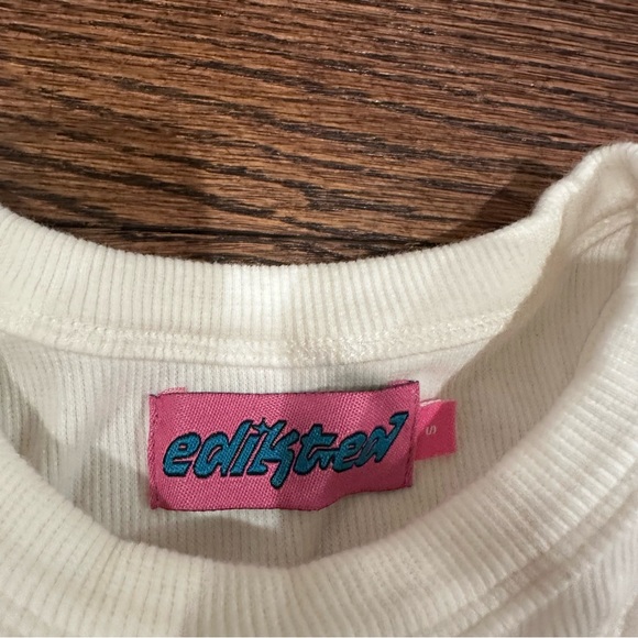 Edikted Rising Star Ribbed Tank Top - Picture 2 of 2